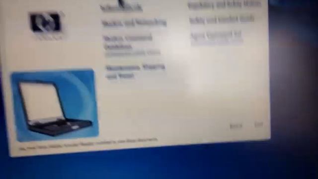 HP Compaq nx9105 system install смотреть онлайн