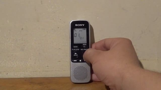Grabadora de Voz Digital Sony ICD-BX112 (03) смотреть онлайн