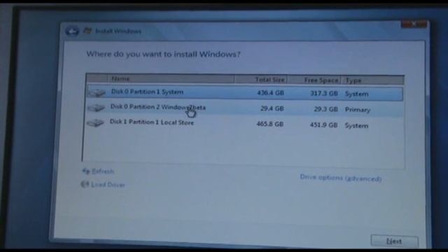 Installing Windows 7 beta смотреть онлайн