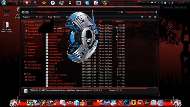 [TUTORIAL] Colocando Skins no Media Player. смотреть онлайн