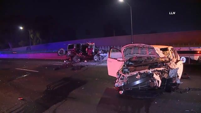 Drunk Driver Cause Major Pile-Up / North Hollywood 8.9.20 смотреть онлайн