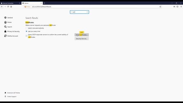 Firefox Proxy Settings & Install of Certificates of Authority смотреть онлайн