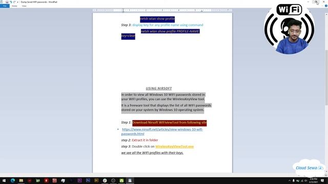 Extract WIFI Password in Windows | CEH | Cloud Sewa Academy смотреть онлайн