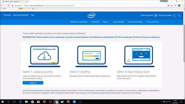 Intel® Driver Update Utility смотреть онлайн