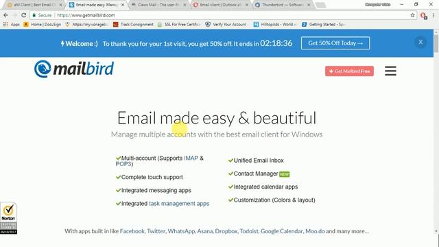 Top 5 Free Email Client for Windows Computer / Laptop смотреть онлайн