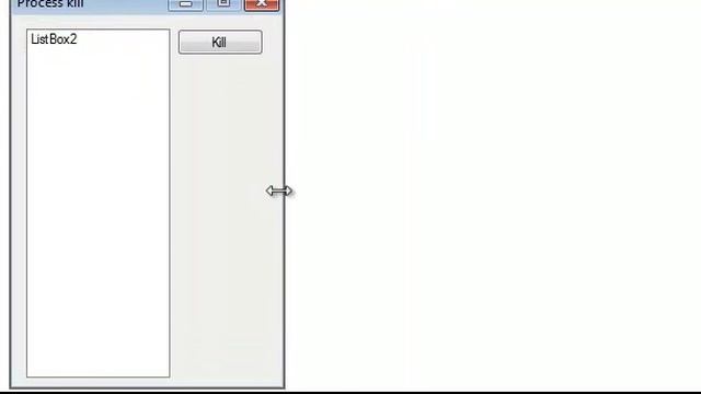Visual basic 2008/2010 - Process list & Process kill tutorial смотреть онлайн