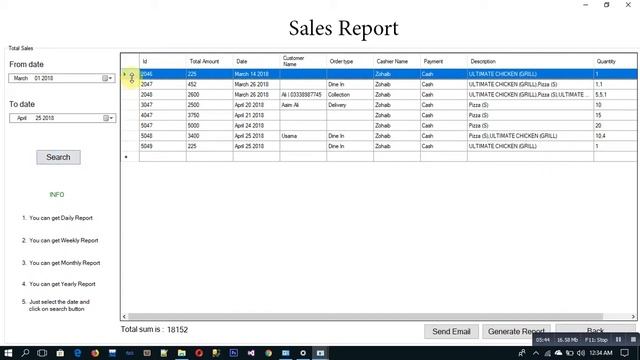 Restaurant Management and POS Software in C# visual studio 2015 смотреть онлайн