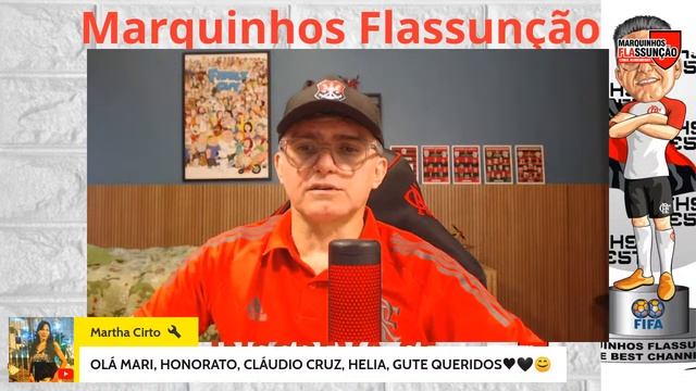 CAFÉ COM O FLAMENGO E COM MARQUINHOS ASSUNÇÃO смотреть онлайн