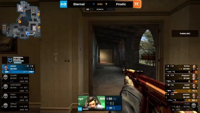 fnatic vs Eternal Fire | Map 2 Inferno | PGL RMR EUROPE A - Day 3 смотреть онлайн