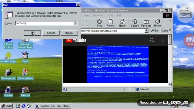 Windows 98 BSOD смотреть онлайн