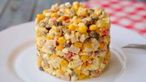 Салат с крабовыми палочками