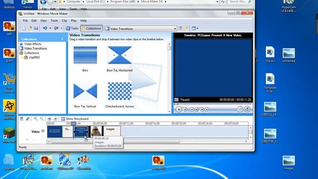 Cum sa editezi in windows movie maker 2.6 смотреть онлайн
