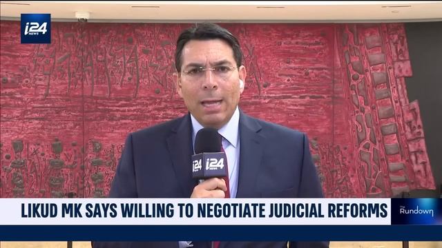i24NEWS talks judicial reform with Likud MK Danny Danon смотреть онлайн
