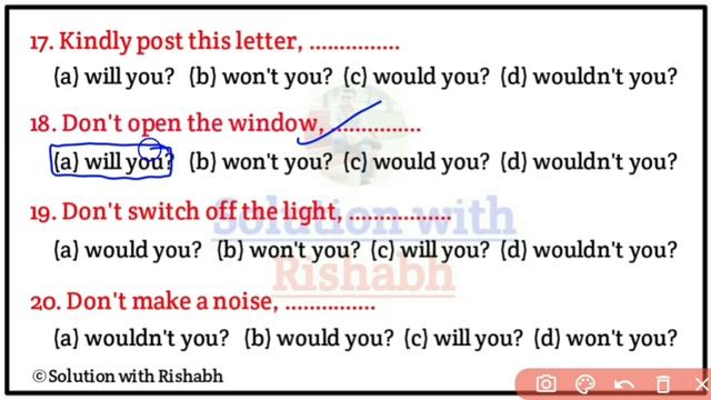 Questions Tags Practice Set-02 | Questions Tags In English Grammar With Examples | Question Tags