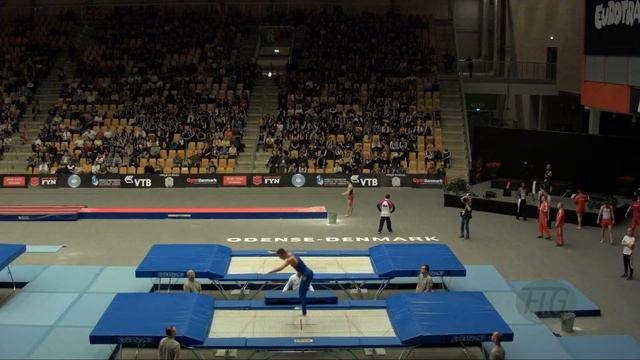 LUCARELLI Alessandro (ITA) - 2015 Trampoline Worlds - Qualification TR Routine 1 смотреть онлайн