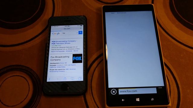 Nokia Lumia 1520 vs Apple iPhone 5S Browsing Experience Comparison смотреть онлайн