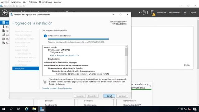 Instalación servicio enrutamiento Windows Server 2019 смотреть онлайн