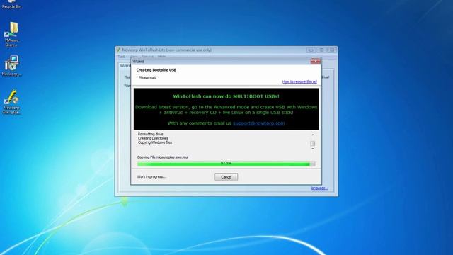 Install & Demo WintoFlash Lite Edition смотреть онлайн