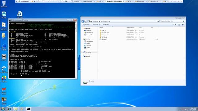 Malware Analysis - Tools - UPX Basic смотреть онлайн