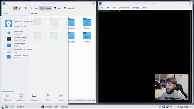 Window Manager Script for KDE Plasma! - Krohnkite (DWM) смотреть онлайн