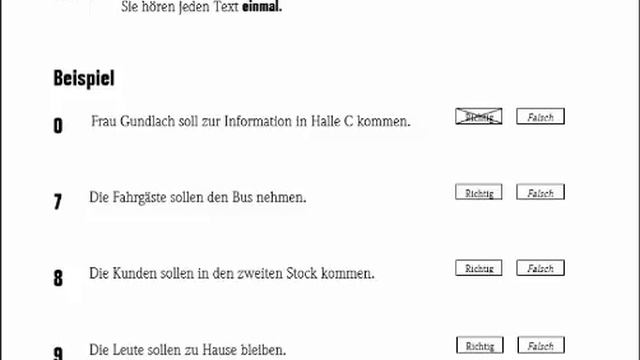 German exam A1 Listening part 1 texts from 4 to 5(Start deutsch)/Deutsch lernen смотреть онлайн
