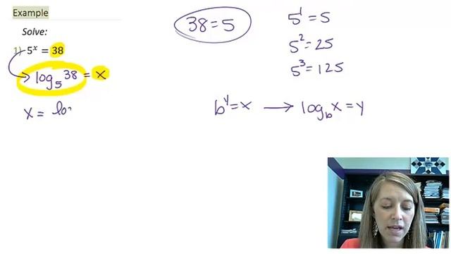 4.5.2 Checking Exponential Equations by Graphing, and Solving by using Logarithms смотреть онлайн