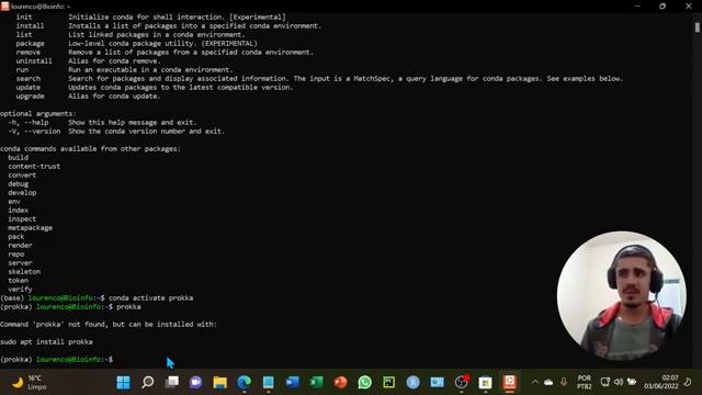 Install and run Prokka: rapid prokaryotic genome annotation. OS: Windows Subsystem for Linux Ubuntu смотреть онлайн