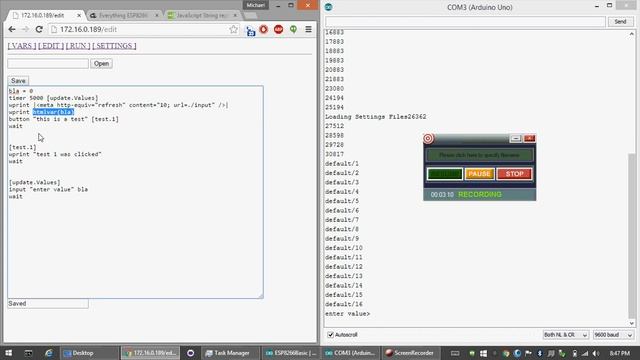 ESP8266 Basic Timer and input commands смотреть онлайн