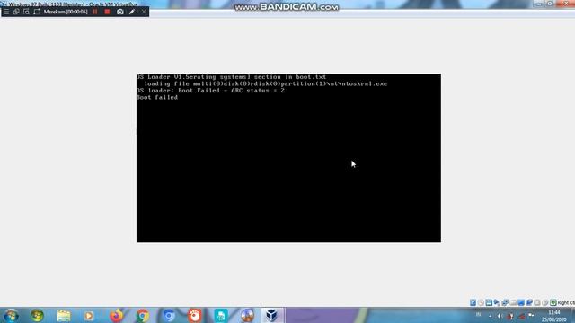 OS Loader V1.5 Boot Failed смотреть онлайн