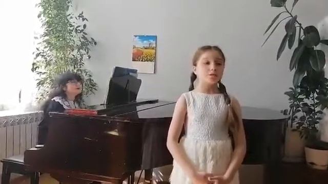 Горбунова Александра, Векерлен "Менуэт Экзодэ" смотреть онлайн