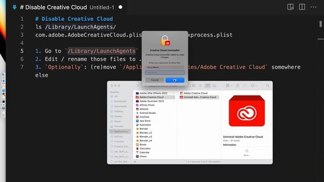 How To Remove Adobe Creative Cloud From Startup MacOS