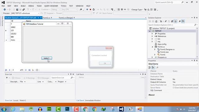 125 - How to Delete Data from Database in C# Windows Form смотреть онлайн