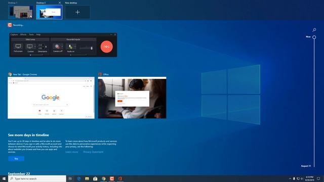 Use multiple workspaces | Multiple desktops windows смотреть онлайн