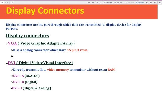 compTIA A+ in Nepali |Display connectors and Specification | HDMI,VGA, DVI ,Thunderbolt | In #Nepal смотреть онлайн