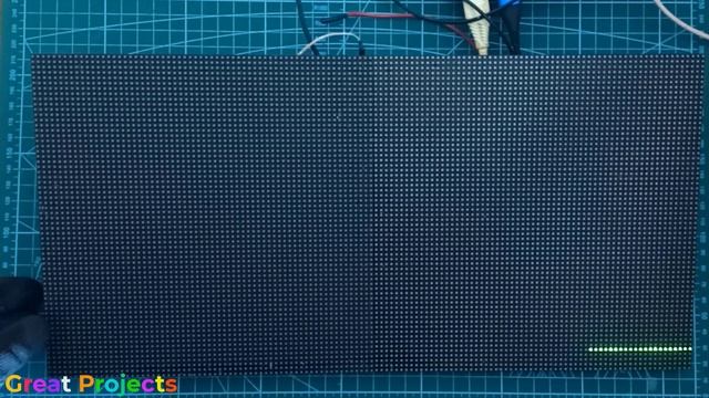 AnimatGif on P3 128x64 RGB Matrix use SmartMatrix and two esp32 смотреть онлайн