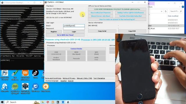 Full Gratis Bypass ICloud IPhone Support IPhone 6 - IPhone X