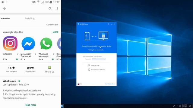 How to Install ShareIT for Windows and Android 2019 Tutorial смотреть онлайн