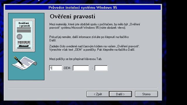 Win95 - ukázka instalace смотреть онлайн