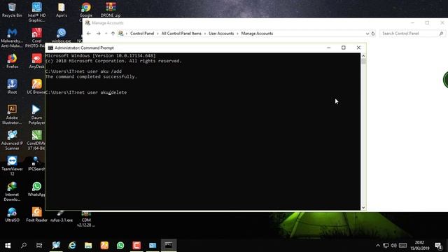 Tutorial aktifkan user administrator dan menambah user di windows смотреть онлайн
