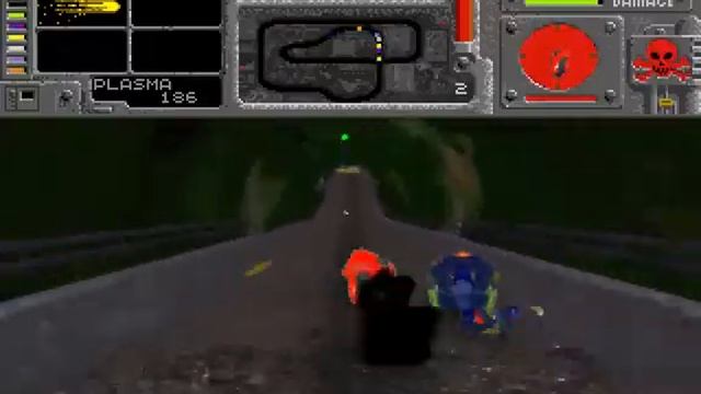 Maximum Roadkill (MS-DOS/Windows 95) - Invader Gameplay - Qualifying Races смотреть онлайн
