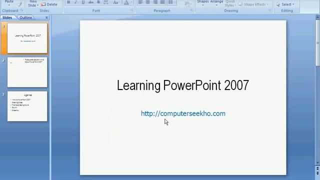 Learn Computer in Hindi - Using Text in Microsoft Powerpoint 2007 смотреть онлайн