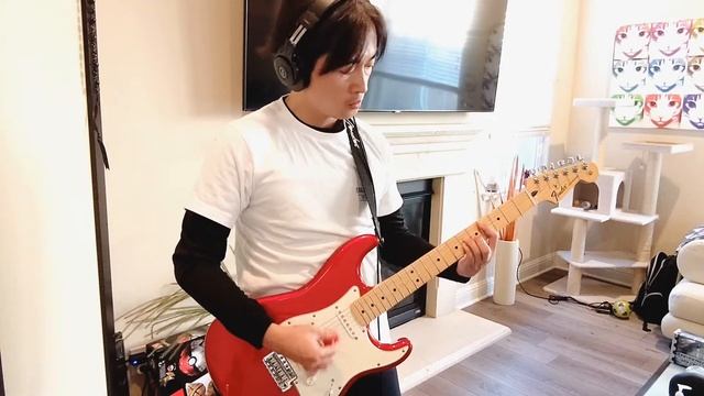 きのこ帝国 Kinoko Teikoku - You outside my window guitar cover смотреть онлайн