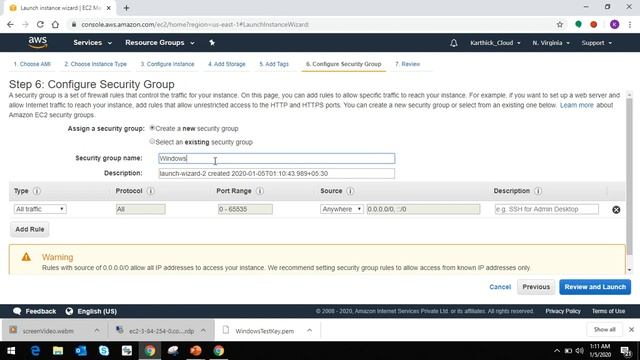 AWS Solution Architect - Part3 - How to create Windows EC2 Instance on AWS Console steps in Tamil смотреть онлайн