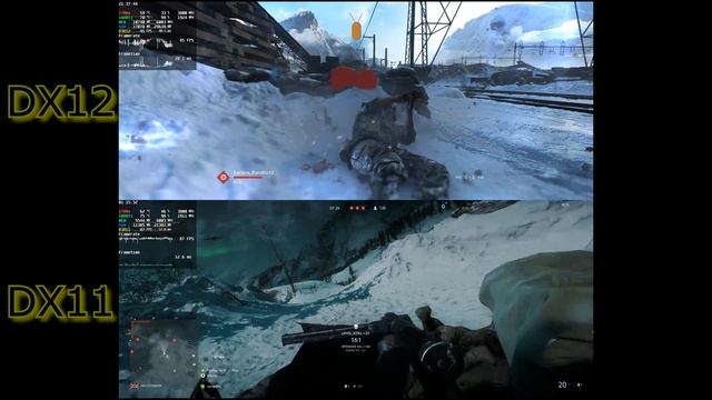Battlefield 5 beta DirectX11 vs DX12 | ULTRA | 21:9 | 3440x1440 | 3.5K | Ryzen 1700x | GTX 1080Ti смотреть онлайн