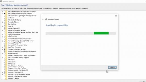 Enable Telnet Client (Port 23) in Windows 10