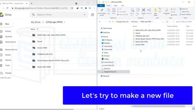 Cara Menampilkan Google Drive Di Windows Explorer | Add Google Drive To File Explorer Windows 10 смотреть онлайн