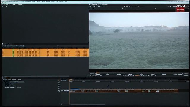 Nuke Studio overview using the GPU on Mac Pro AMD FirePro D Series смотреть онлайн