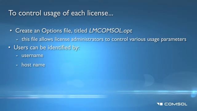 How to Combine Multiple COMSOL Software Network Licenses смотреть онлайн