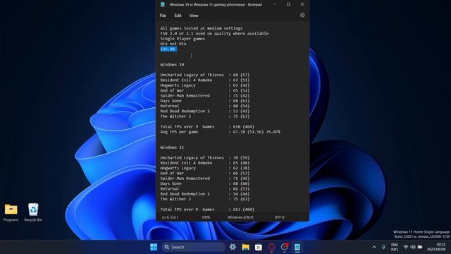 Windows 10 vs 11 | Time to upgrade yet? | Performance Analysis #gaming #performance #windows10 смотреть онлайн