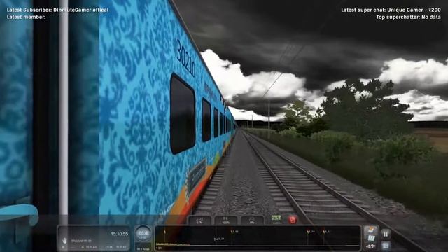 WAP 7 HOG - HUMSAFAR EXPRESS | INDIAN Train Simulator 2021 смотреть онлайн